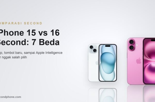 iPhone 15 vs 16 second: 7 beda penting biar nggak salah pilih