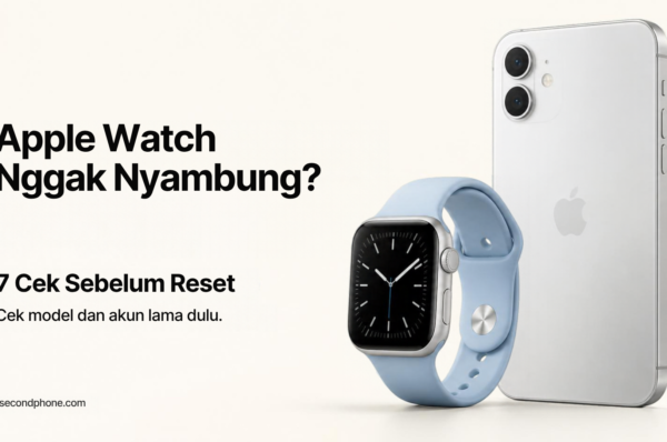 Cara pairing Apple Watch ke iPhone second: 7 cek sebelum reset, model dan akun lama