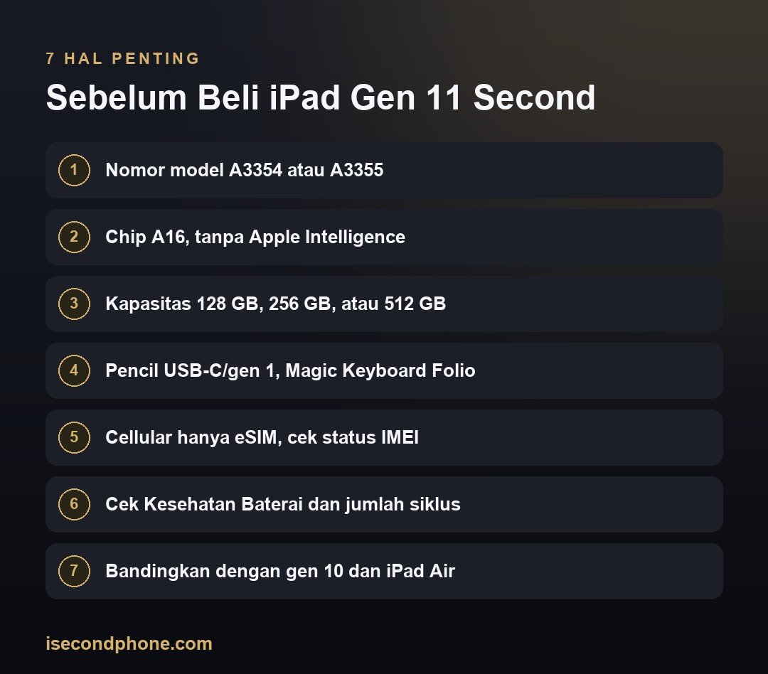 Sebelum Beli iPad Gen 11 Second — panduan iPad gen 11 second
