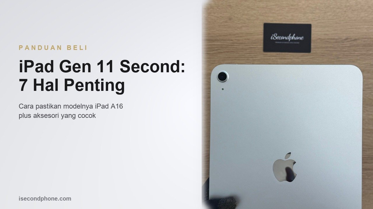 iPad gen 11 second: 7 hal penting sebelum beli iPad A16