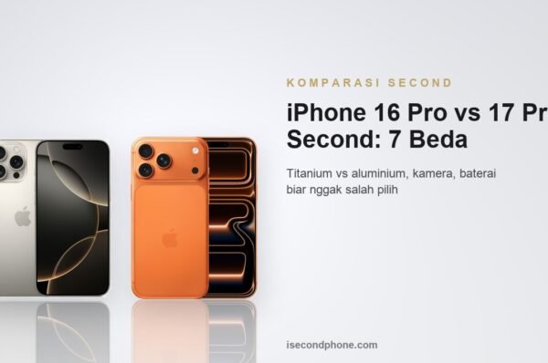 iPhone 16 Pro vs 17 Pro second: 7 beda penting biar nggak salah pilih