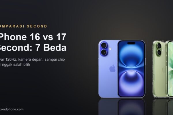 iPhone 16 vs 17 second: 7 beda penting biar nggak salah pilih