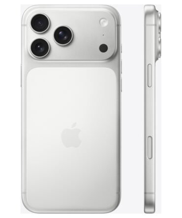 Render resmi Apple iPhone 17 Pro Max Silver, ilustrasi model dan warna
