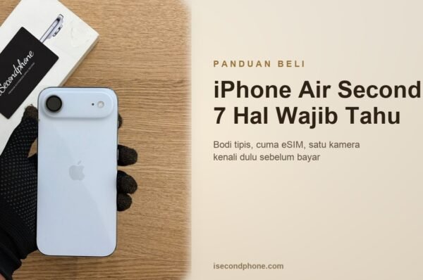 iPhone Air second: 7 hal wajib kamu tahu sebelum beli
